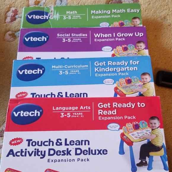 vtech touch and learn activity desk expansion pack